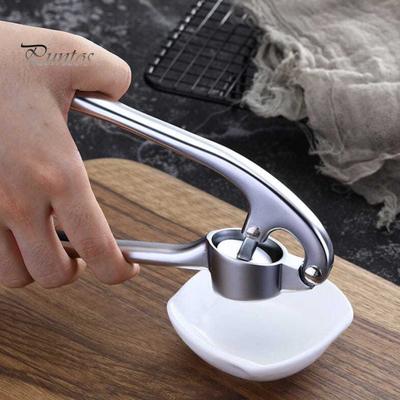 Lis na česnek ze slitiny zinku Ergonomická rukojeť Drtič česneku Přenosný Jemná síťovina Drtič česneku Kuchyňský přístroj