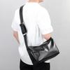Head Layer Cowhide Large Capacity Diagonal Cross Bag Light Luxury Simple Big Brand Men's Textured Leather Street Phone Camera