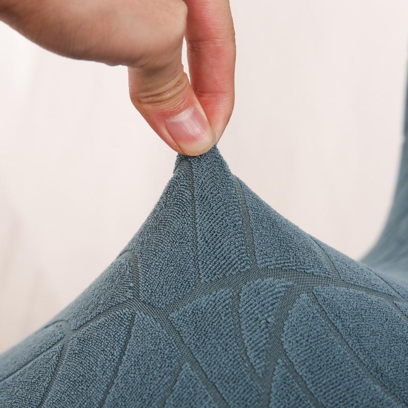 Wasserdichter Europäischer & Amerikanischer Stil Blatt-Jacquard Stretch Stuhlbezug