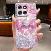 Phone Case For Motorola Moto G56 / Moto G66J / Moto G66Y 5G Butterfly Bow Protective Casing Transparent Soft Silicone TPU Cover