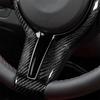 For BMW F87 F80 F82 F10 F12 F06 M2 M3 M4 M5 M6 Carbon Fiber Steering Wheel Trim