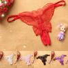 Womens Panties Butterfly G-string Lace Open Crotchles