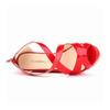 Dámske lodičky Patent Platforma Peep Toe Wedges Topánky na vysokom podpätku topánka