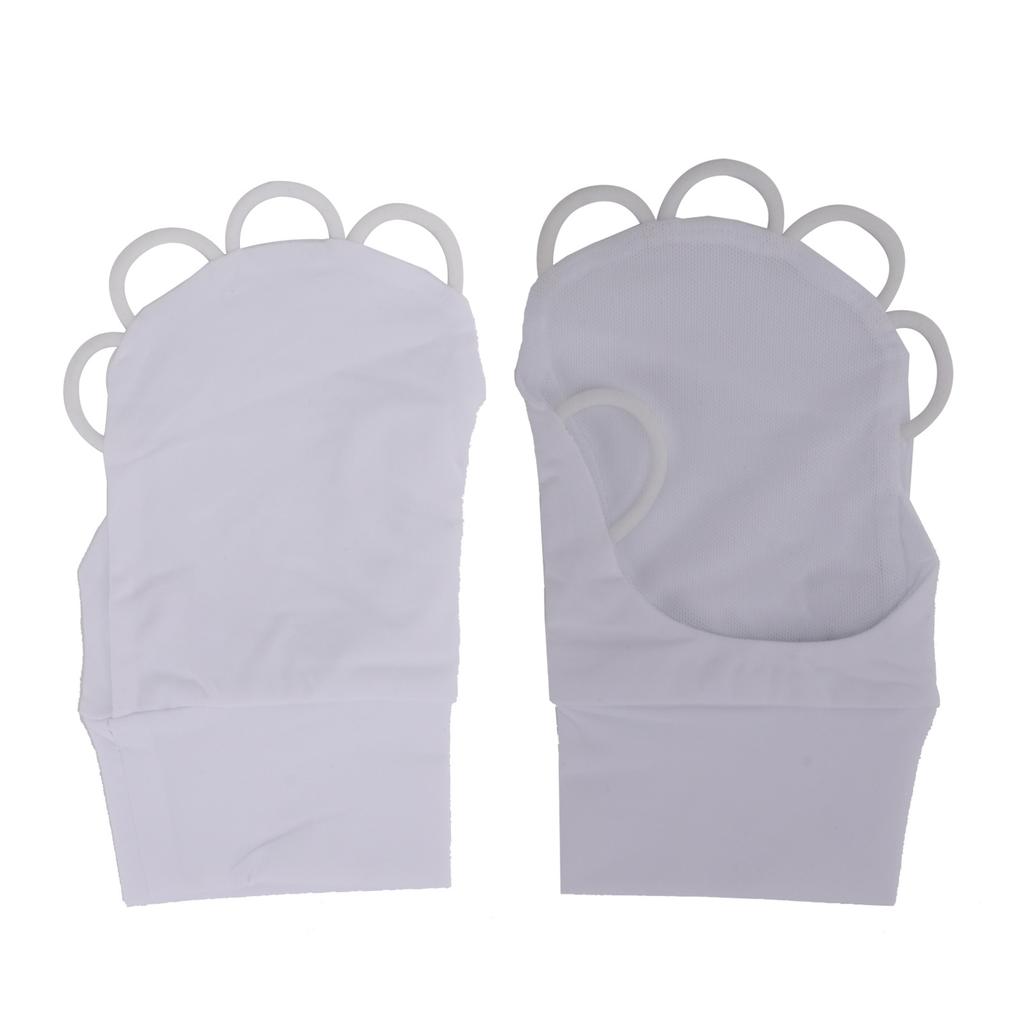 Elastic Golf Half Finger Glove Men Women Ice Silk Sunscreen Sun UV Hot Gloves ProtectorL Left Hand