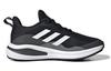 adidas FortaRun J Lace Running K Abrasion Resistant Breathable Low Top Sports Casual Shoes Black White Kids' GY7597