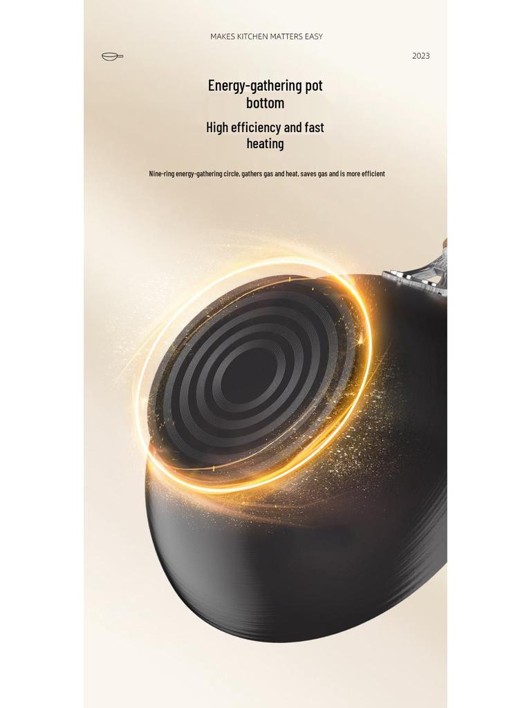 Traditioneller Eisen-Wok mit flachem Boden für Induktions- und Gasherde - Unbeschichtet, Antihaft-Bratgeschirr