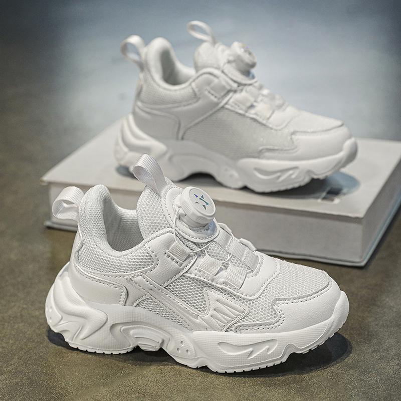 

Детская мода Four Seasons Дышащая повседневная обувь для детей Бег Спорт Студенты Девочки Трендовые удобные кроссовки для спортзала 27