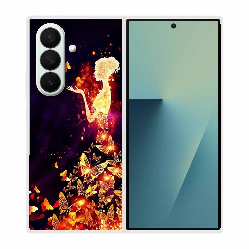 Phone Case For Galaxy Z Fold7 5G 2025 Cases Fashion Protective Back Cover for Samsung Galaxy Fold7 5G Z Fold 7 Hard Shell Fold 7