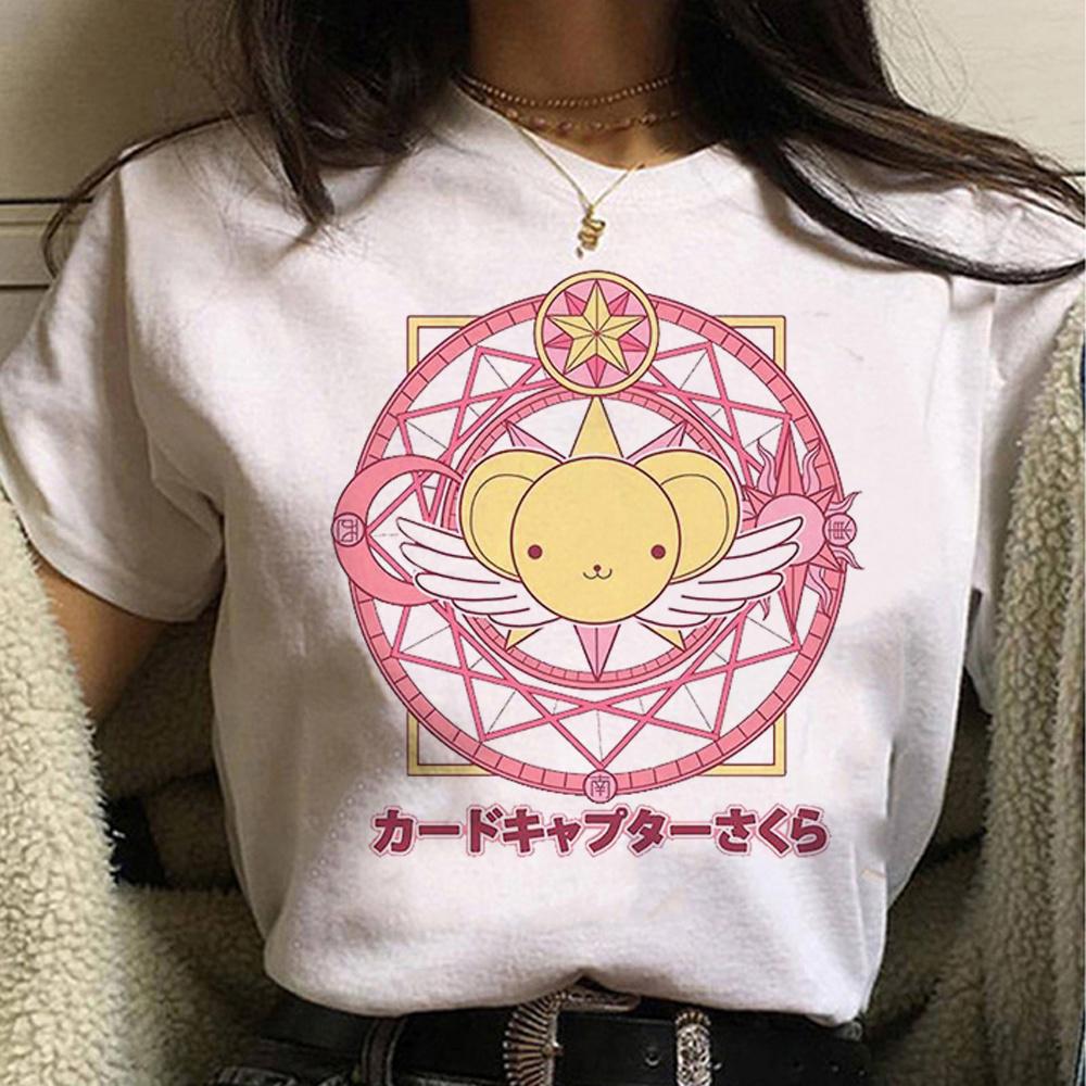 Cardcaptor Sakura Tee women graphic anime t shirt female Japanese clothes