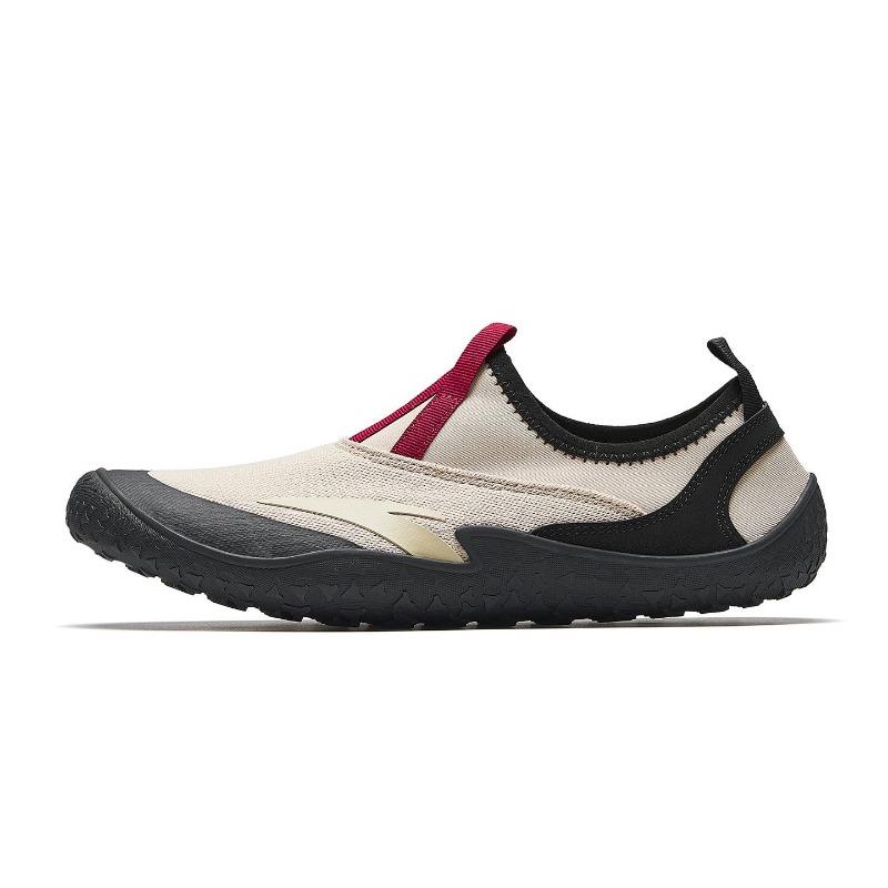 Anta Tanye men low-top outdoor wading shoes khaki black barefoot feel lightweight breathable 912626641-1 40