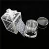 Nail Art Diamond Seal Plate Dual Ended Big Small Stamping Tools Transparent 3D Manicure Reduction Silicone Nail Stamper