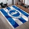 Brighton & Hove Albion Home Sofa Decoration for Living Room & Bedroom, Non‑Slip Play Flannel Floor Mat for Game Room