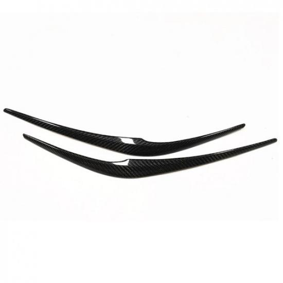 Car Front Headlight Eyebrows Lamp Eyelids Trim Cover For Mazda CX-5 2017- 2X