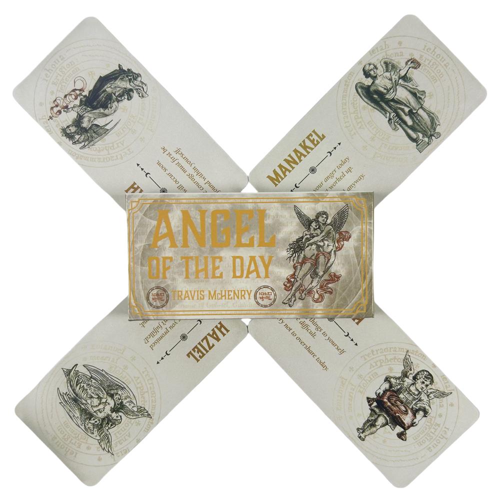 Demon of the Day Deck | Angel of the Day Oracle Cards A 40 Tarot English Divination Edition Deck Borad Playing Games For Party