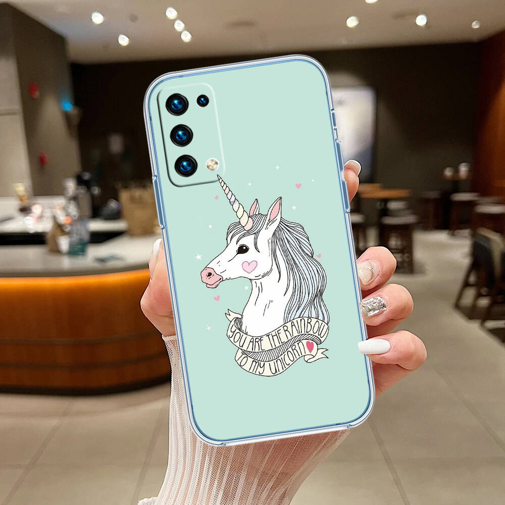 Cartoon Unicorn Phone Case for Motorola G14 G15 G24 G30 G31 G32 G34 G41 G42 G51 G52 G50 G60S G60 G62 G72 G71 G73 G84 G85 G200 E32