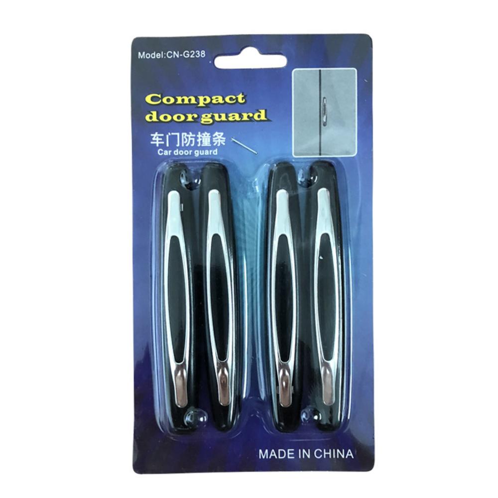

Защита кромок дверей автомобиля – 4 шт. Защитные полосы от столкновений и царапин для дверей автомобиля чёрный