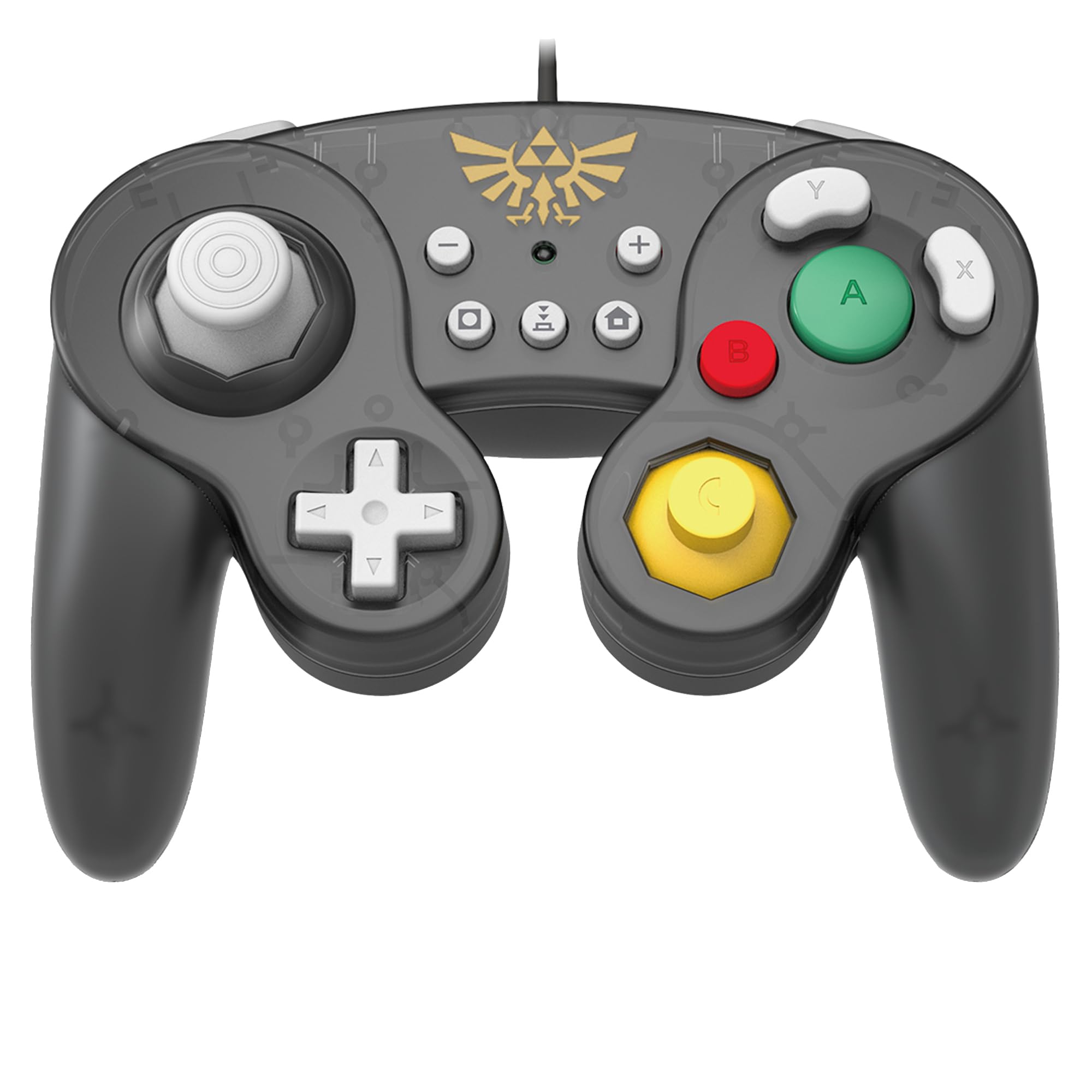 

[Ліцензований продукт Nintendo] Класичний контролер Hori для Nintendo Switch Zelda Edition [Сумісний з Nintendo Switch]