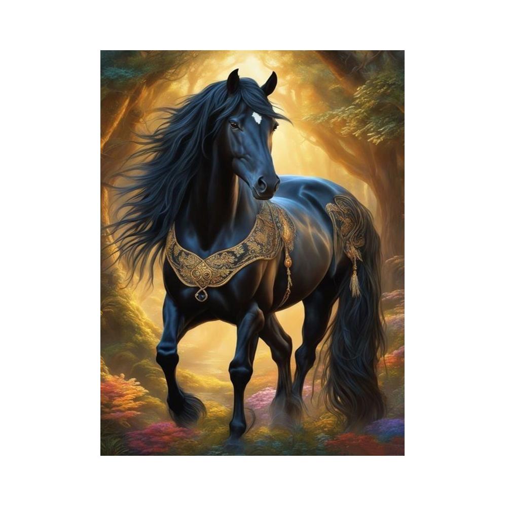 Beautiful Horse Picture Full Drills 5D Diamond Painting Mosaic Embroidery Diy Cross Stitch For Home Decorations J3650
