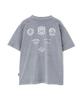 FADE WASH TOP GUN T-SHIRT Men's M 020 Grey 783-5234032
