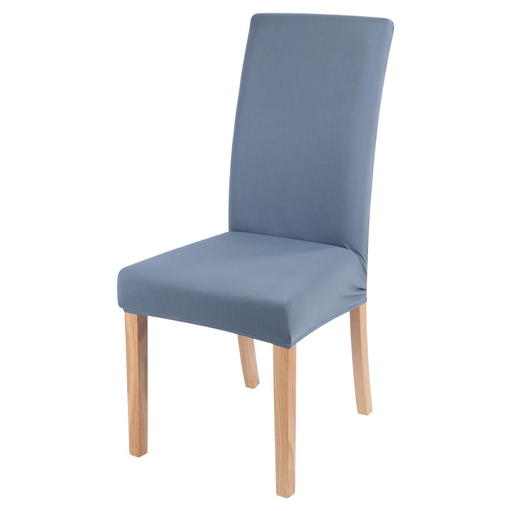Elastic Cover For Chair Universal Size Pure Color Cheap Chair Covers Stretch Seat Slipcovers for Living Room Home  Dining Decor