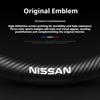 Nappa Leather Car Steering Wheel Cover Nissan Qashqai Juke XTrail Patrol Note Leaf Altima Murano Rogue Pulsar Sentra Teana Tiida vsd55