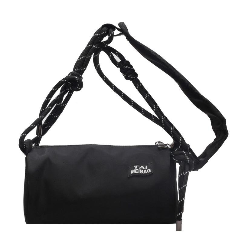 Sports Pillow Bag New Sweet and Cool Fashion Contrasting Color Shoulder Bag Casual Versatile Solid Color Messenger Bag Women