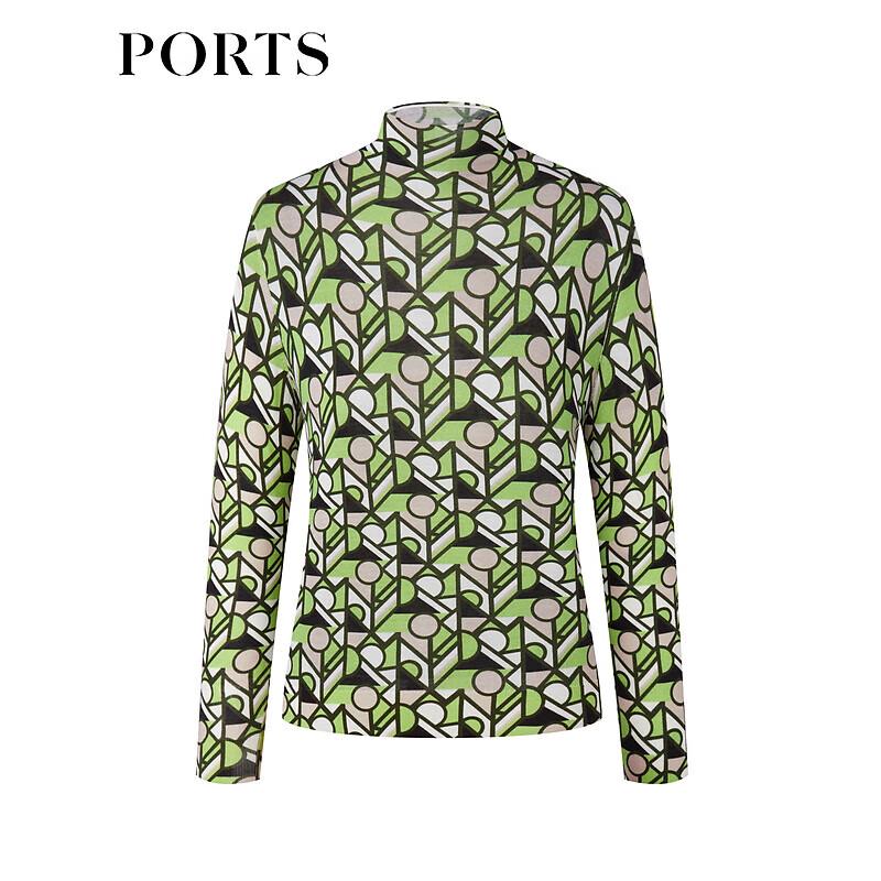 PORTS Women's Autumn/Winter Knitted Long-Sleeve Round Neck Pullover