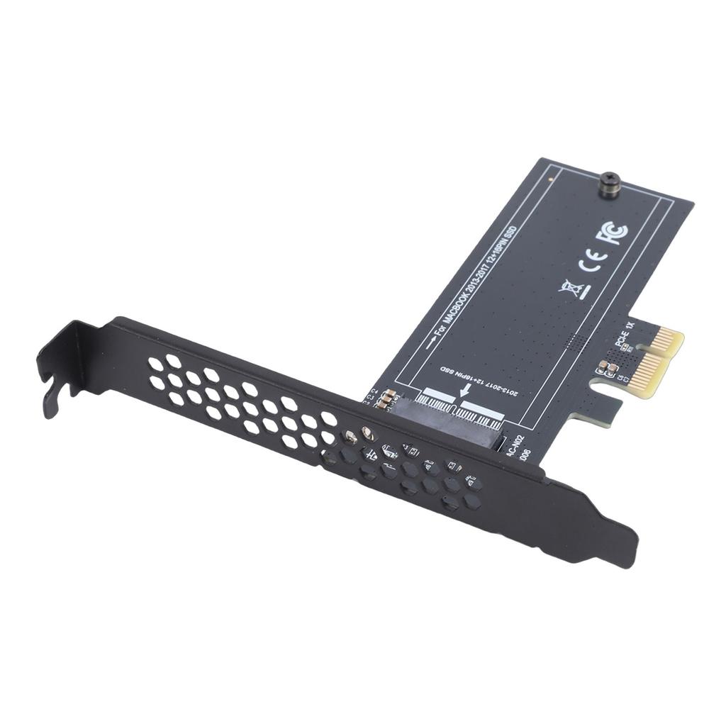 12+16 Pin SSD zu M.2 KEY M PCI E 1X Adapterkarte Passend für MacBook Pro 2013 2017 Modell Laptop Plug and Play