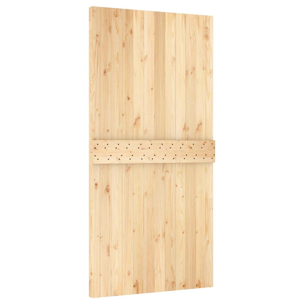 NARVIK Natural Door Solid Pine 100 X 210 Cm