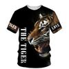 Animal Tiger 3D Print T-Shirts Summer Men Women Casual Fashion Streetwear Oversized Short Sleeve T Shirt Male Tees Tops Clothing