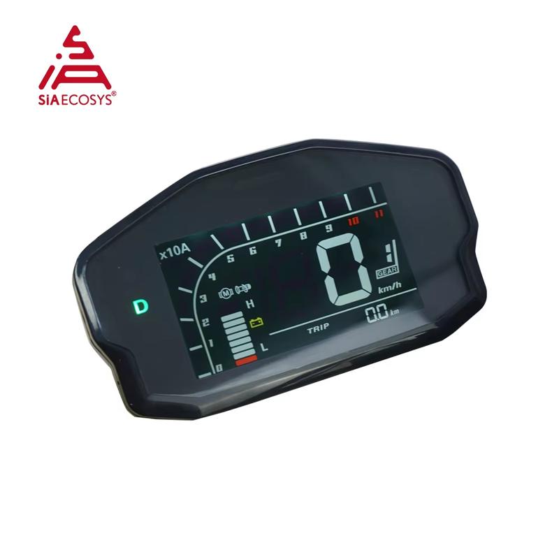 DKD Display CAN-BUS LIN Communication Optional LCD Speedometer Display for Votol Controller For Electric Motorcycle
