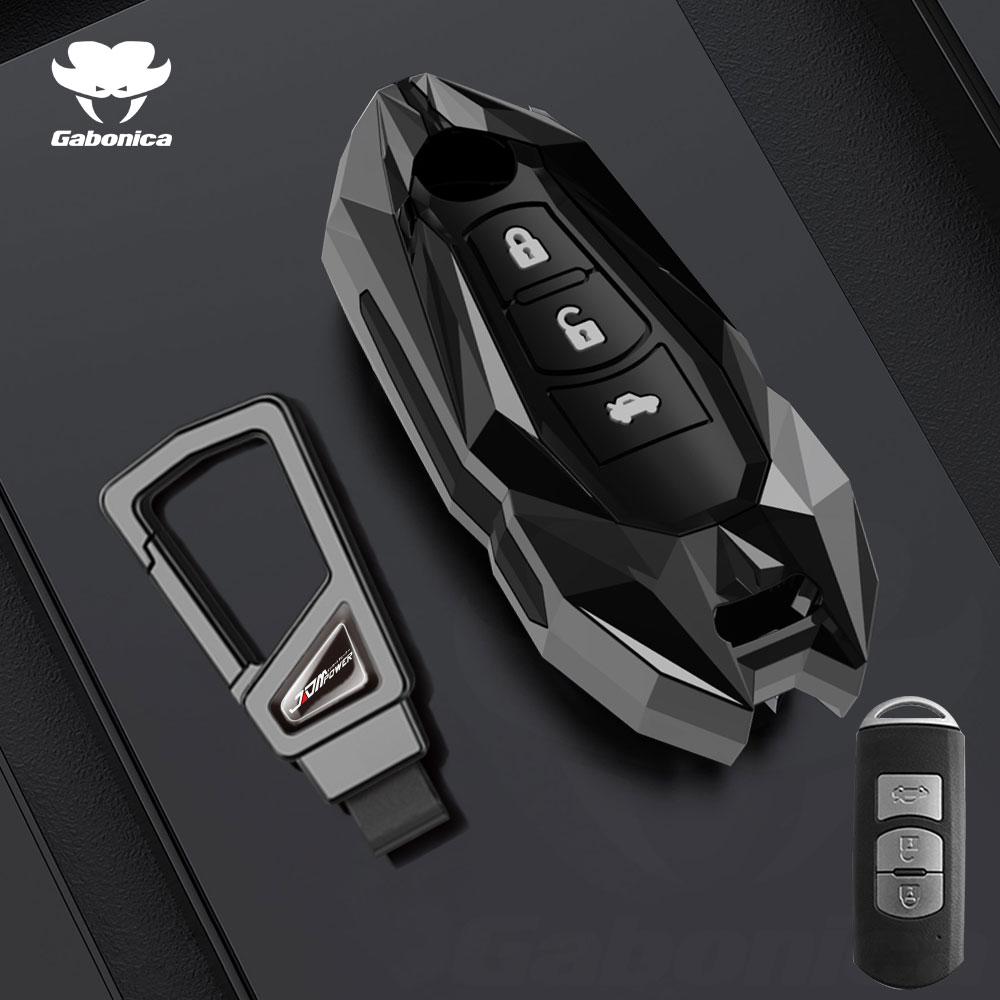 New 2 3 Buttons Zinc Alloy Car Key Fob Case Cover For Mazda 2 3 6 Atenza Axela Demio Cx30 Cx-4 Cx-5 Cx5 Cx-3 Cx7 Cx8 Cx-8 Cx-9