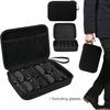 Glasses Storage Box with 6/7 Adjustable Compartments,Portable Eyeglass Organizer Case for Travel – Multi-function Rack, Contacts