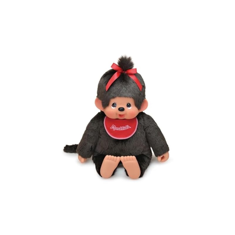 Sekiguchi Monchhichi Premium Standard 2L Brown Girl's Doll 251032 H80 x W55 x D23cm
