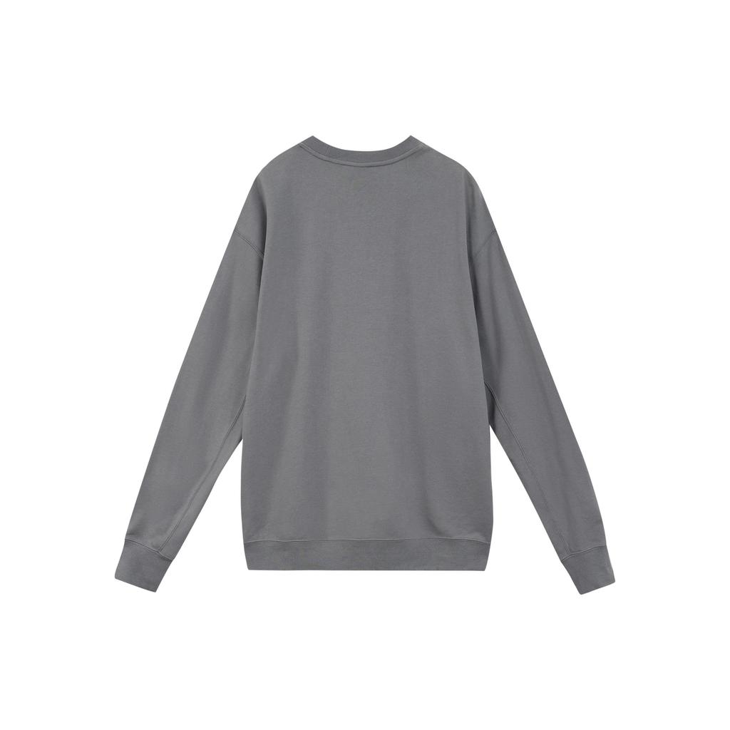 Nike Sweatshirts Men's Iron Gray Crew Neck Moderate Other DR7836-068
