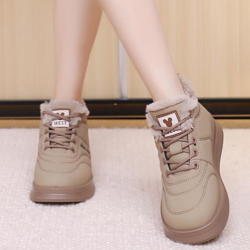Damen Winter Neue Mode Vielseitige Baumwollschuhe Warm Wasserdicht Langlebig Rutschfeste Laufsohle Kostenloser Versand Schuhe