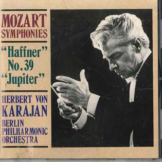 

CD KARAJAN - Mozart Haffner No.39 Jupiter FECC30366 EMI Japan Classical Used