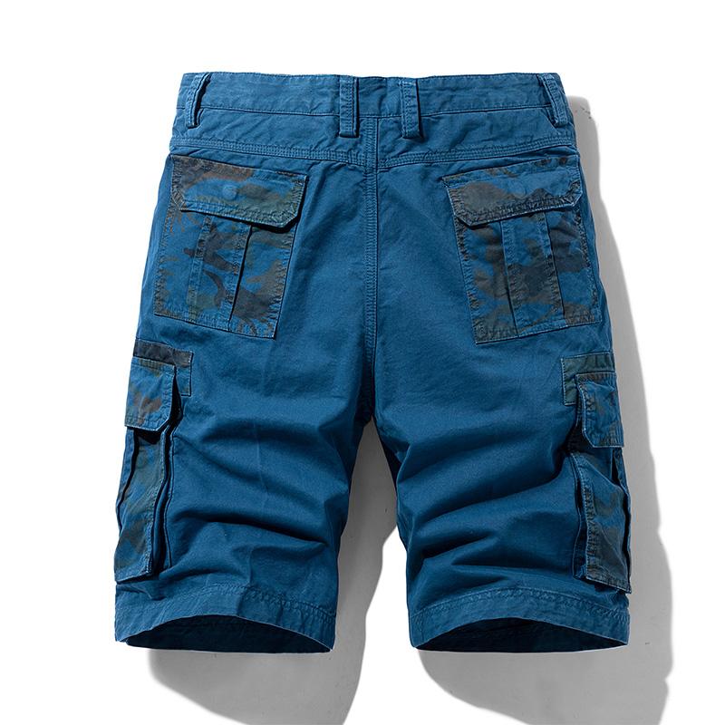 JAYSCE Pánské módní šortky Bavlna Ležérní Léto Pracovní Combat Kalhoty Klasické krátké Oversized Cargo Kalhoty Letní plážové kalhoty