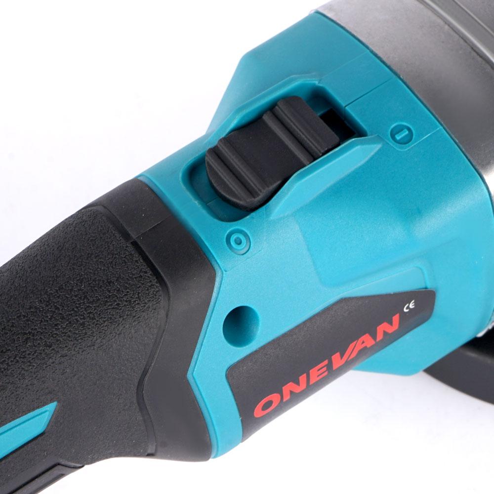2000W 125mm bürstenloser Akku-Winkelschleifer, variable 6-Gang-Polier-Schneidemaschine, 588VF-Elektrowerkzeug für Makita 18V-Akku