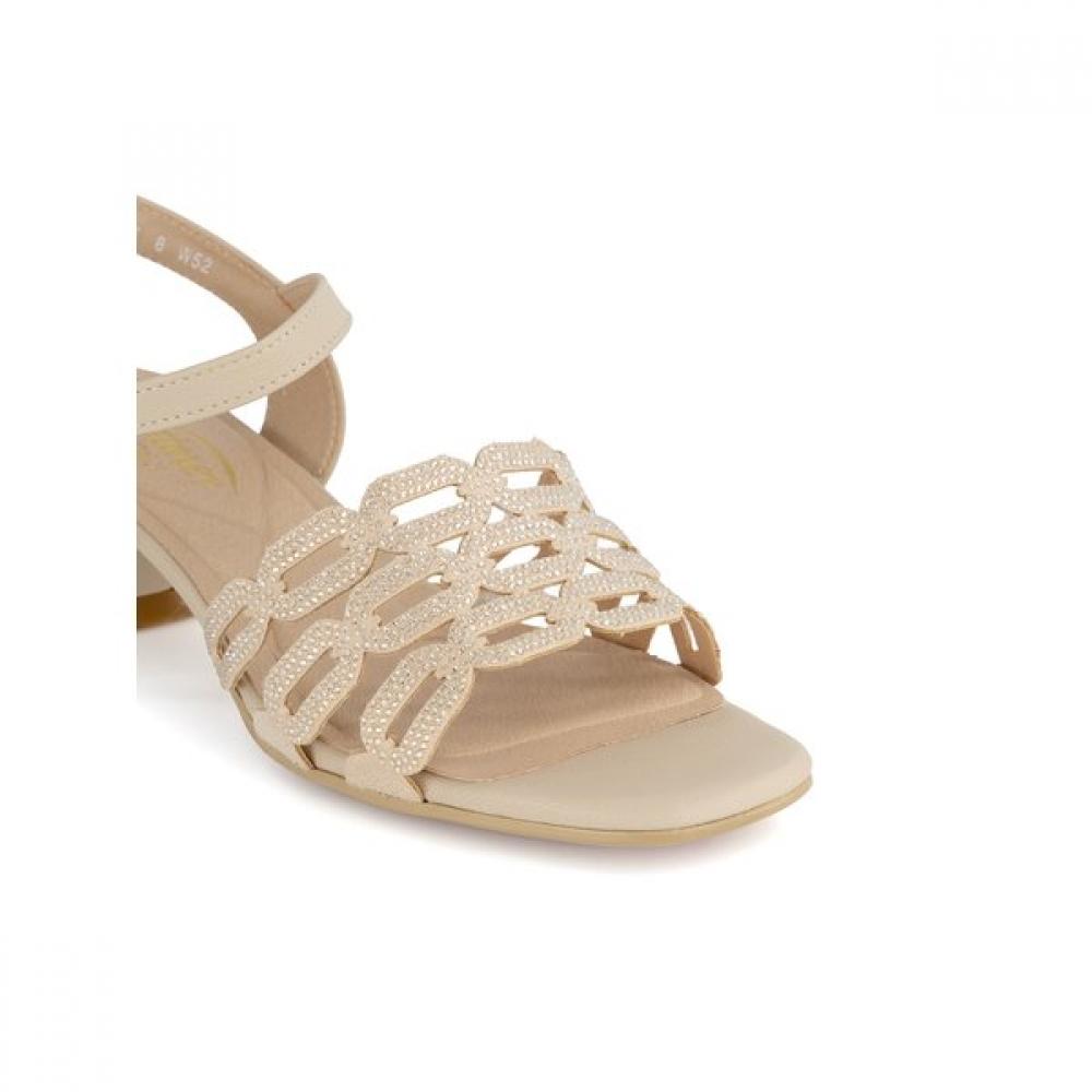 Vainer Beige Women S dreSS SandalS 390e0v18d