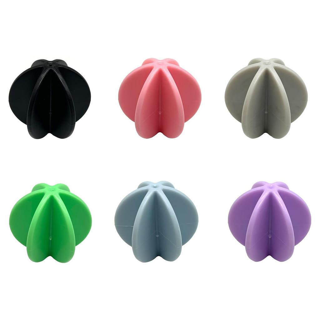 6Pcs Multicolor Protein Shaker Balls for Smooth Mixing In Shake Bottles Random Color Plastic Blending Balls