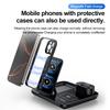 3 In 1 Electric Foldable Wireless Charger, Desktop Fast Charging Stand for iPhone 16 15 14 13 12, Motorized Pop-up Dock for Phone Watch AirPods