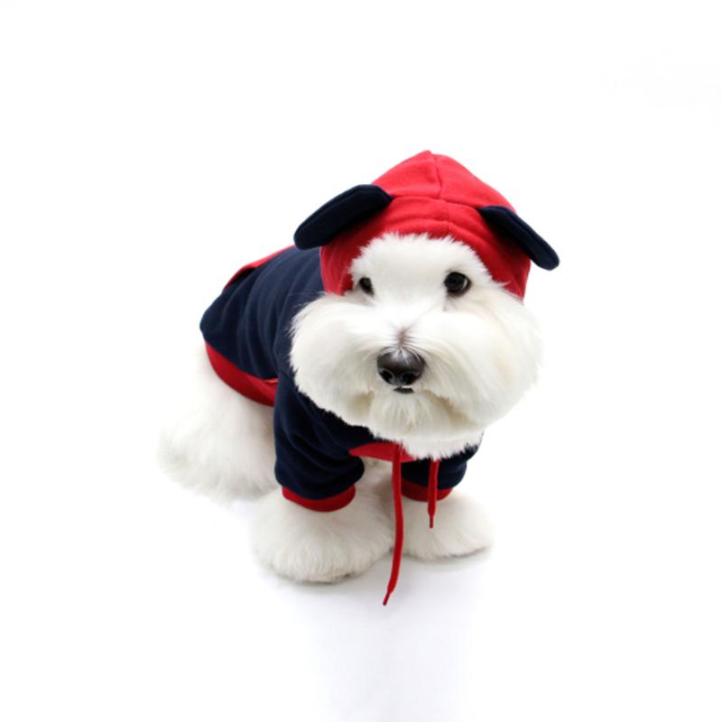 KINIKINI BEAR HOODIE-NAVY (Hood)