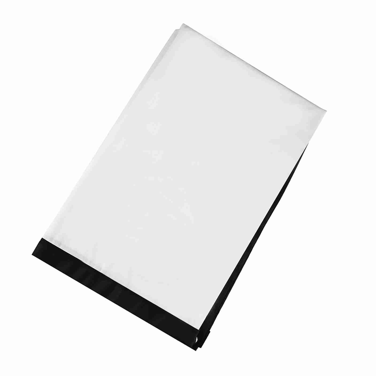 

Projection Screen 4:3 Diagonal 60100 Inch Portable Foldable Noncrease White Projector Curtain Projection Screen 4:3