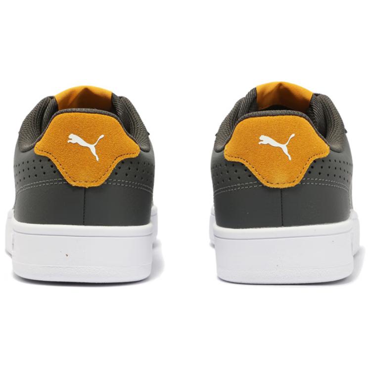 PUMA Grounded Perf Comfortable Versatile Low-Top Lifestyle Sneakers Unisex sneakers Gray White 398418-03