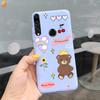 For Honor 9X Pro RU Case Cute Cartoon Cool Black Pink Silicone Back Cover For Huawei Honor9X Honor 9X Pro 9XPro 4G Phone Case