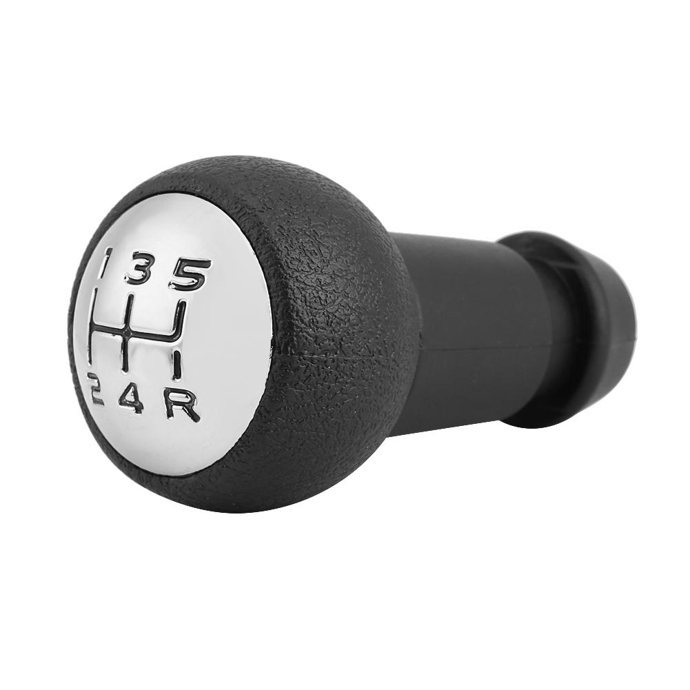 Bil 5-växlad växelspaksknopp för Peugeot 307 308 408 2008 206 207 208 301 3008