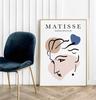 Poster Matisse Face Pastel Colors