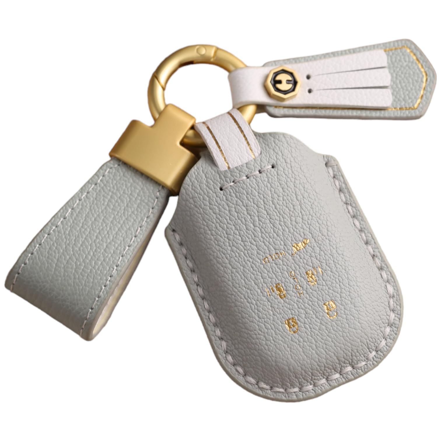 

New Step Wagon Key Cover Genuine Leather Honda STEP WAGON Key Case Smart Key Case RP6 RP7 RP8 SPADA AIR Key Cover Key Shell 2022 Latest Key Case 5