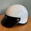 Certified Lightweight Universal Half Helmet for Electric Vehicles – Stylish, Retro, All-Season Safety Helmet